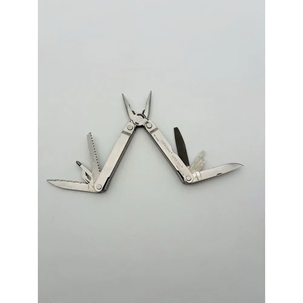 Leatherman Super Tool Original Multi-Tool, Pliers, Knife, Retired 08/97 USA